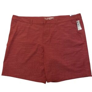George Hybrid Swim Mens Size 3XL Shorts Red At The Knee‎ Quick Dry UPF 50+